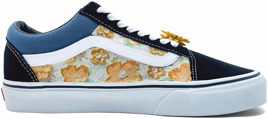 반스 올드스쿨 '네이비 데이지' (커스텀) VN000D3HNVY(Team113-油画雏菊) Order 반스 올드스쿨 '네이비 데이지' (커스텀) VN000D3HNVY(Team113-油画雏菊)