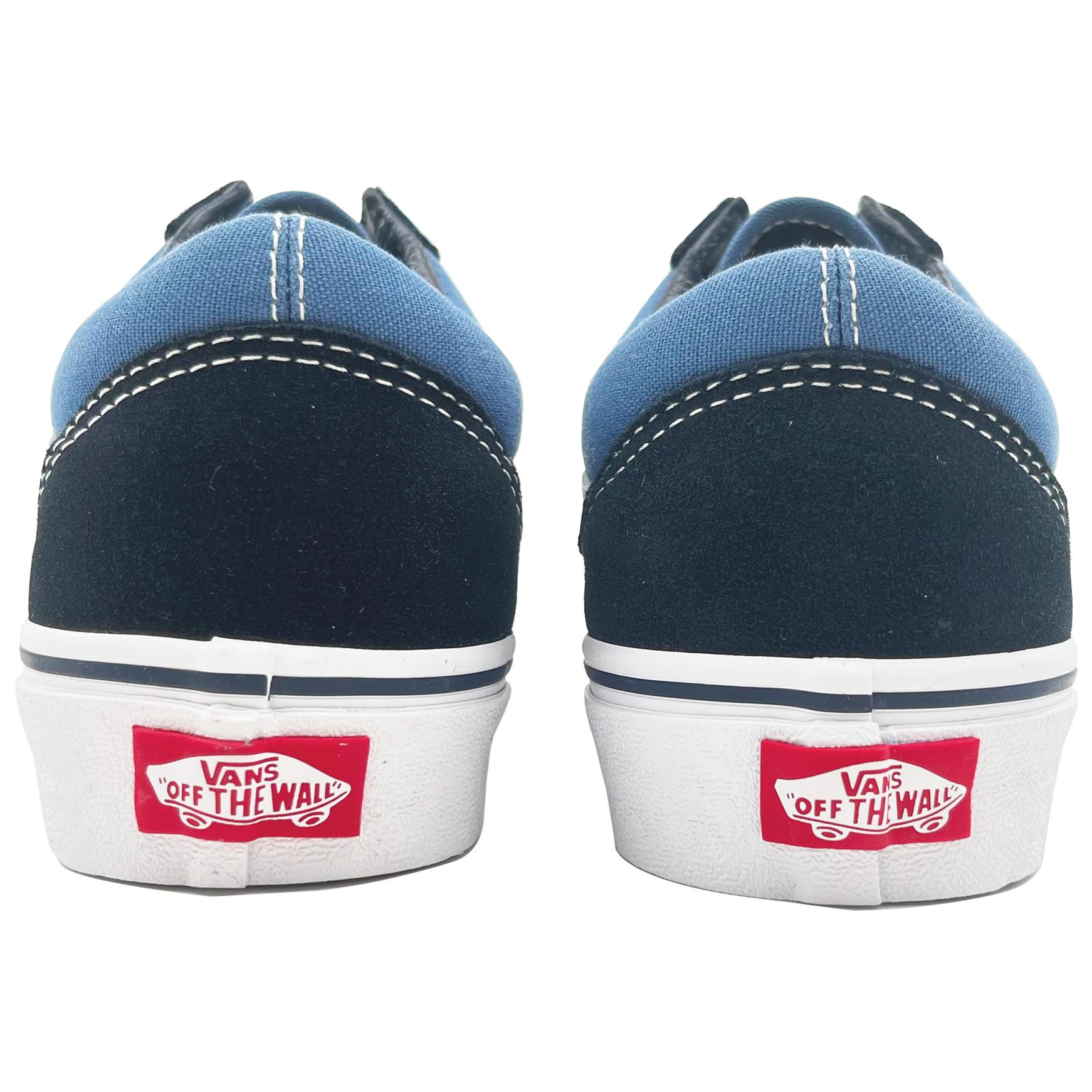 Shop [定制鞋款] Vans Old Skool '海军蓝雏菊' VN000D3HNVY(Team113-油画雏菊)