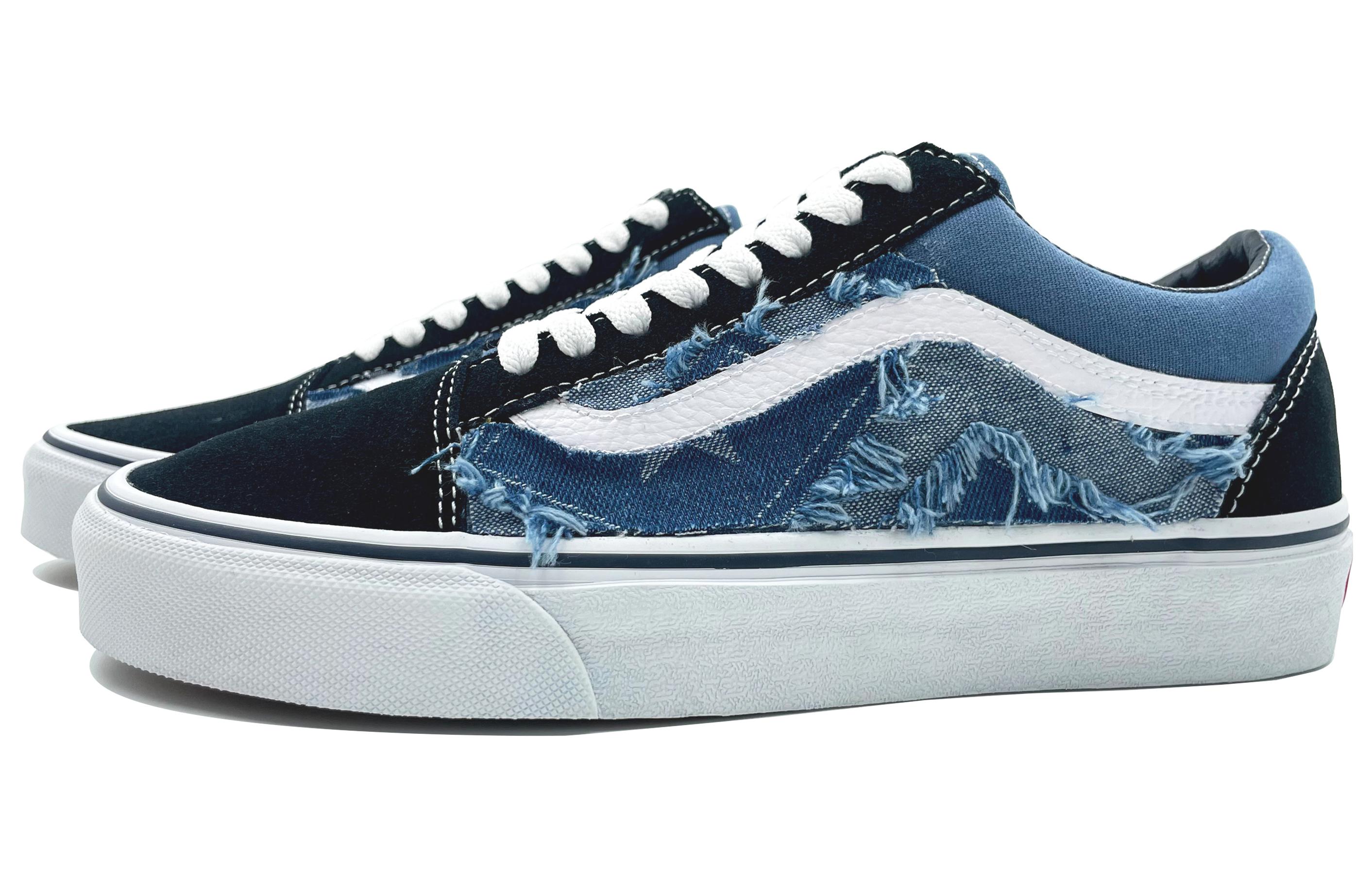 Lookbook [定制鞋款] Vans Old Skool '海军蓝色牛仔' VN000D3HNVY(Team113-丹宁牛仔)