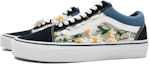 Lookbook 【定制球鞋】Vans Old Skool Navy 花海雛菊 低幫 板鞋 男女同款 黑白藍