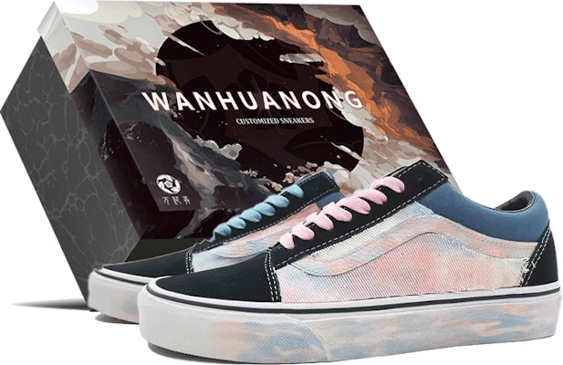 반스 올드스쿨 '몽환 구름'(네이비/멀티) VN000D3HNVY(Team113-彩云幻想S-BOX) Buy 반스 올드스쿨 '몽환 구름'(네이비/멀티) VN000D3HNVY(Team113-彩云幻想S-BOX)