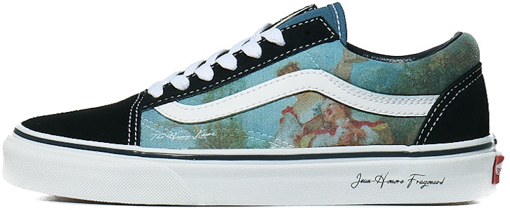 반스 올드스쿨 '네이비 로코코 아트' (Custom) VN000D3HNVY(Team10--油画-情人QD) Buy 반스 올드스쿨 '네이비 로코코 아트' (Custom) VN000D3HNVY(Team10--油画-情人QD)