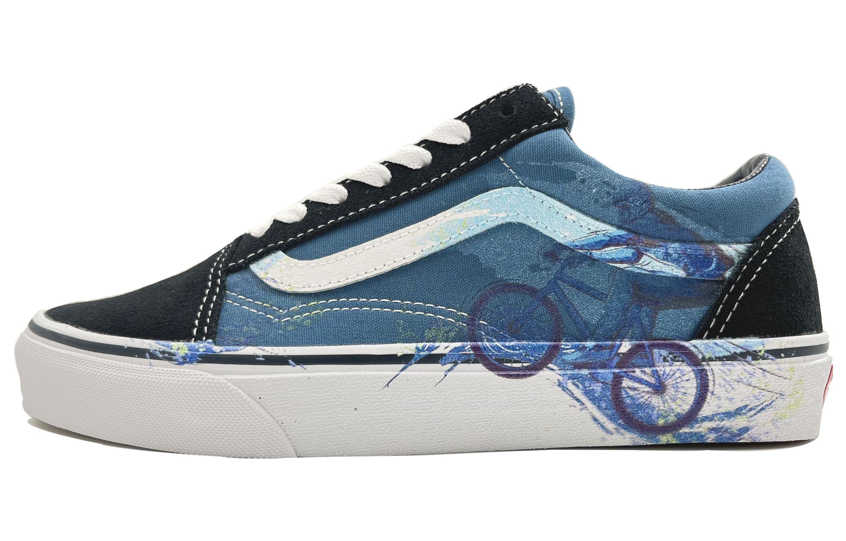 [Custom Shoes] Vans Old Skool 'Navy Through Time'
