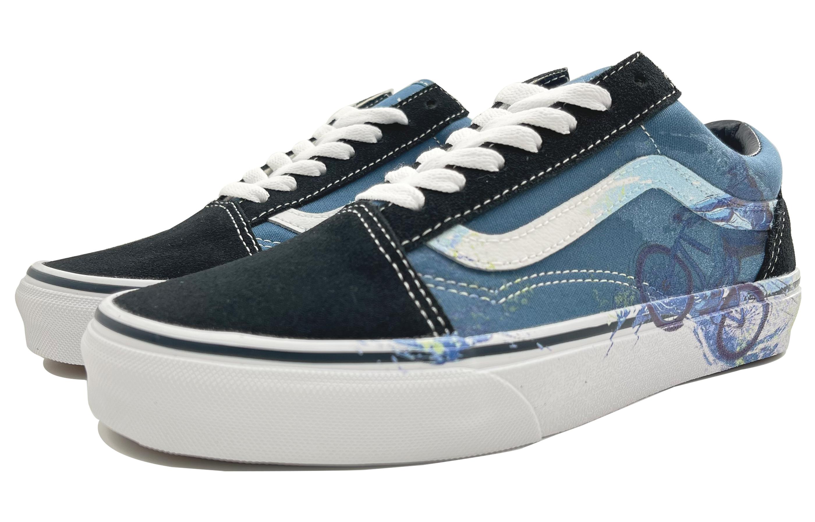 Lookbook [定制鞋] Vans Old Skool '海军蓝历程' VN000D3HNVY(Team113-蓝色与速度)