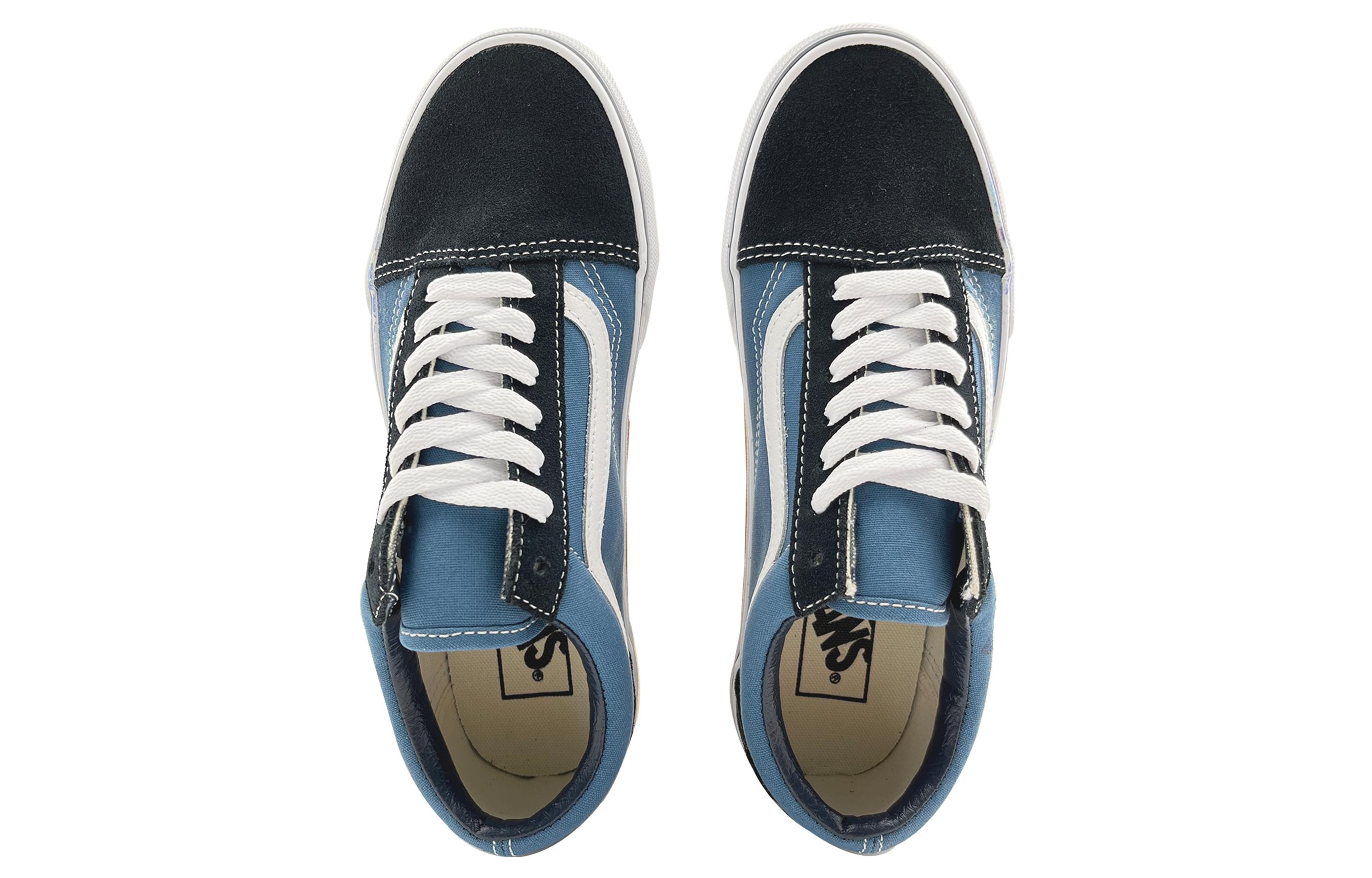 Shop [定制鞋] Vans Old Skool '海军蓝历程' VN000D3HNVY(Team113-蓝色与速度)