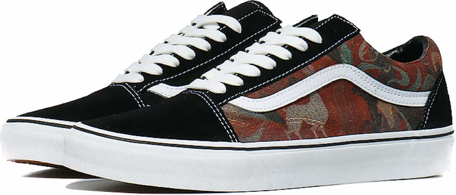 Zapatillas Vans Old Skool 'Ciervo Multicolor Dunhuang Negro Blanco Rojo' VN000D3HY28(Team10-九色鹿QD) Lookbook Zapatillas Vans Old Skool 'Ciervo Multicolor Dunhuang Negro Blanco Rojo' VN000D3HY28(Team10-九色鹿QD)