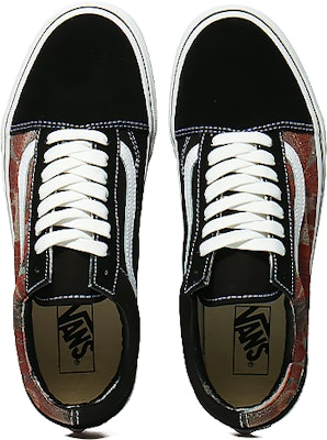 Zapatillas Vans Old Skool 'Ciervo Multicolor Dunhuang Negro Blanco Rojo' VN000D3HY28(Team10-九色鹿QD) Shop Zapatillas Vans Old Skool 'Ciervo Multicolor Dunhuang Negro Blanco Rojo' VN000D3HY28(Team10-九色鹿QD)