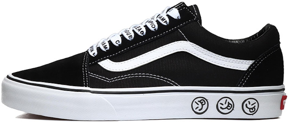 반스 올드스쿨 '스마일리 블랙 화이트' (커스텀) VN000D3HY28(Team10-调皮笑脸-QD) Buy 반스 올드스쿨 '스마일리 블랙 화이트' (커스텀) VN000D3HY28(Team10-调皮笑脸-QD)