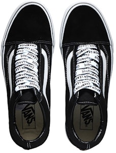 カスタムシューズ: バンズ オールドスクール'プレイフルスマイリーブラックホワイト' VN000D3HY28(Team10-调皮笑脸-QD) Shop カスタムシューズ: バンズ オールドスクール'プレイフルスマイリーブラックホワイト' VN000D3HY28(Team10-调皮笑脸-QD)