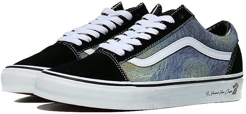 반스 올드스쿨 '별이 빛나는 밤' (커스텀) VN000D3HY28(Team10-油画星空QD) Lookbook 반스 올드스쿨 '별이 빛나는 밤' (커스텀) VN000D3HY28(Team10-油画星空QD)