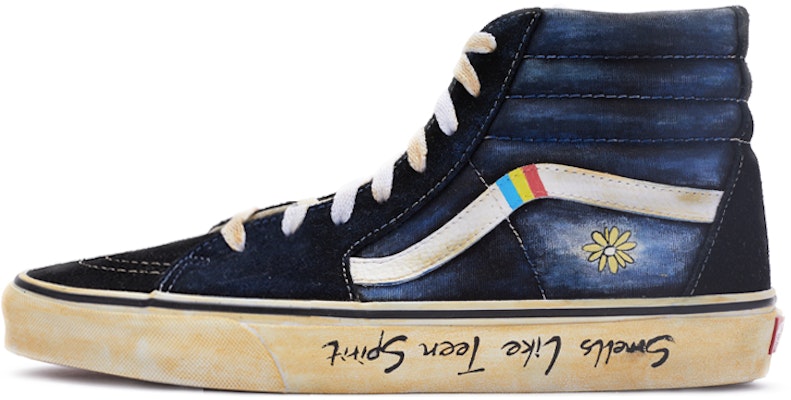 반스 SK8-Hi 커스텀 빈티지 블랙/블루/화이트 (50 characters) VN000D5IB8C(Teamr--男女款少年心气黑蓝白) Buy 반스 SK8-Hi 커스텀 빈티지 블랙/블루/화이트 (50 characters) VN000D5IB8C(Teamr--男女款少年心气黑蓝白)