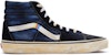 반스 SK8-Hi 커스텀 빈티지 블랙/블루/화이트 (50 characters) VN000D5IB8C(Teamr--男女款少年心气黑蓝白)