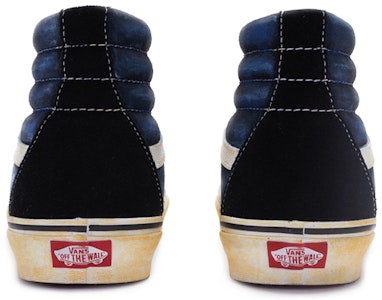 【定制球鞋】Vans SK8 HI 少年心氣 做舊風手繪 休閒 高幫 板鞋 男女同款 黑藍白色 Purchase 【定制球鞋】Vans SK8 HI 少年心氣 做舊風手繪 休閒 高幫 板鞋 男女同款 黑藍白色