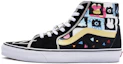 Buy カスタムVANS SK8-HI 白黒黄「パーティー風手描き」 VN000D5IB8C(TeamR-男女款派对黑白黄)