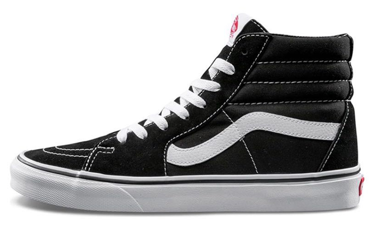 Details for カスタムVANS SK8-HI 白黒黄「パーティー風手描き」 VN000D5IB8C(TeamR-男女款派对黑白黄)
