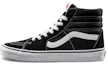Details for カスタムVANS SK8-HI 白黒黄「パーティー風手描き」 VN000D5IB8C(TeamR-男女款派对黑白黄)