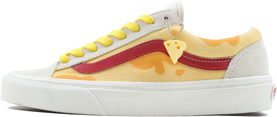 【定製球鞋】 Vans Style 36 玖製 流心芝士 奶酪 趣味掛件 防滑 低幫 板鞋 男女同款 白黃 Buy 【定製球鞋】 Vans Style 36 玖製 流心芝士 奶酪 趣味掛件 防滑 低幫 板鞋 男女同款 白黃