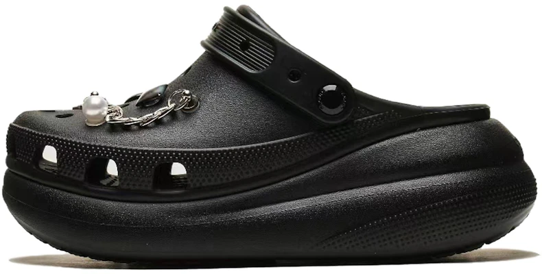 【Chaussures Personnalisées】Crocs Classic Crush Desert Rose Noir Perle Gothique Clogs 207521-001 (Team182 - Unisex Duchess Black) Buy 【Chaussures Personnalisées】Crocs Classic Crush Desert Rose Noir Perle Gothique Clogs 207521-001 (Team182 - Unisex Duchess Black)