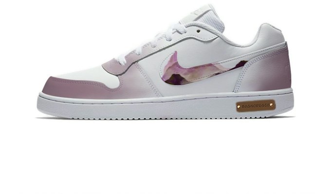 【Custom Sneakers】 Nike EBERNON Low White Purple Retro Ink Painting Casual Shoes AQ1775-100 (Team48-Kinsei) Buy 【Custom Sneakers】 Nike EBERNON Low White Purple Retro Ink Painting Casual Shoes AQ1775-100 (Team48-Kinsei)
