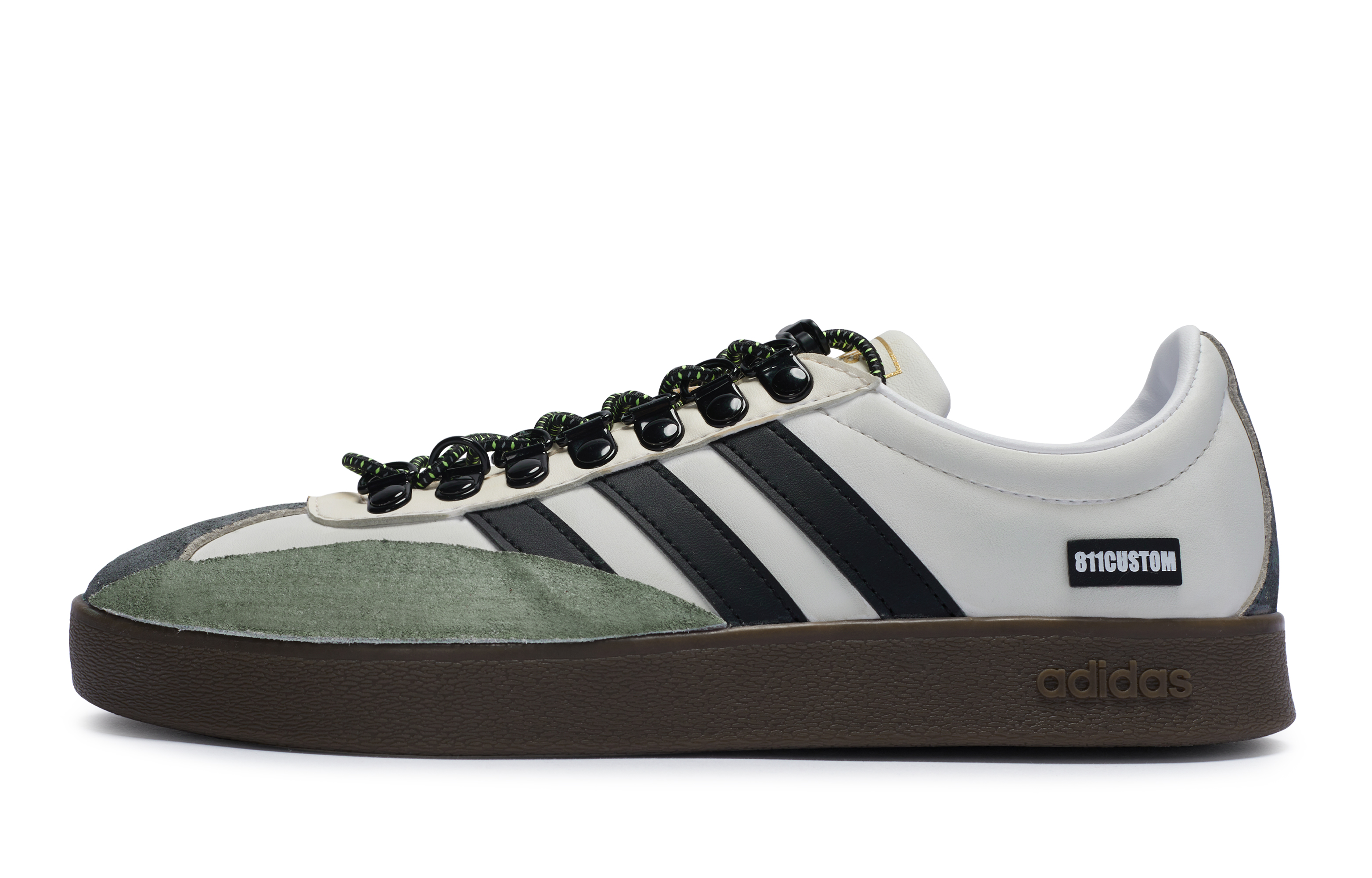 【Custom Sneakers】adidas Neo VL Court 811 Matcha Time Machine Retro Low-Top Shoes ID6015 (Team80 - Matcha Time Machine Model)