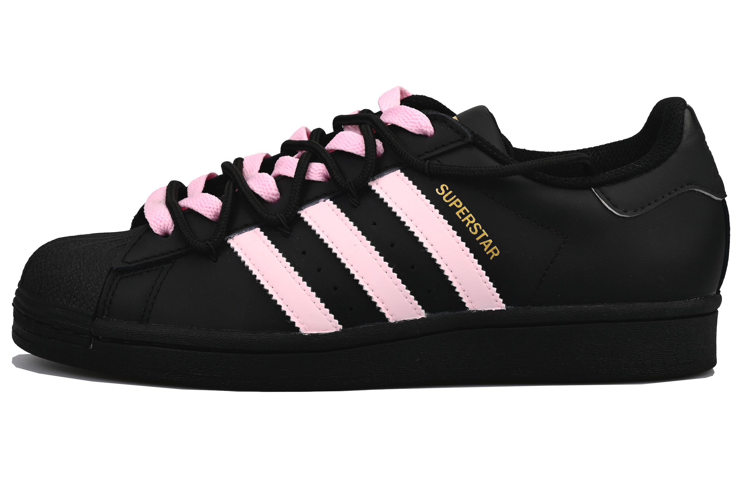 【Custom Sneakers】adidas Originals Vlad Angel Black Pink Low-Top Trendy Shoes EG4959 (Team33-Pink Angel Model)