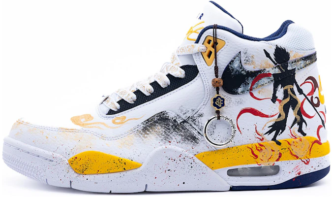 【Custom Sneakers】Nike Flight Legacy White - Stylish Mid-Top Basketball Shoes for Men BQ4212-102 (Team240-Demon Child Rebirth) Buy 【Custom Sneakers】Nike Flight Legacy White - Stylish Mid-Top Basketball Shoes for Men BQ4212-102 (Team240-Demon Child Rebirth)