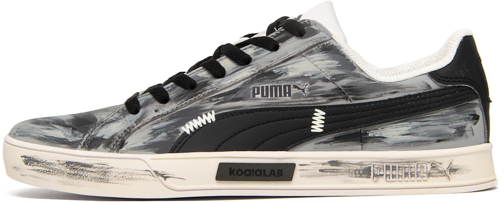 【Scarpe Personalizzate】Puma Smash Vulc Street Koala Retro Basse Nero/Grigio 359622-05 (Team94-Speed Zone) Buy 【Scarpe Personalizzate】Puma Smash Vulc Street Koala Retro Basse Nero/Grigio 359622-05 (Team94-Speed Zone)