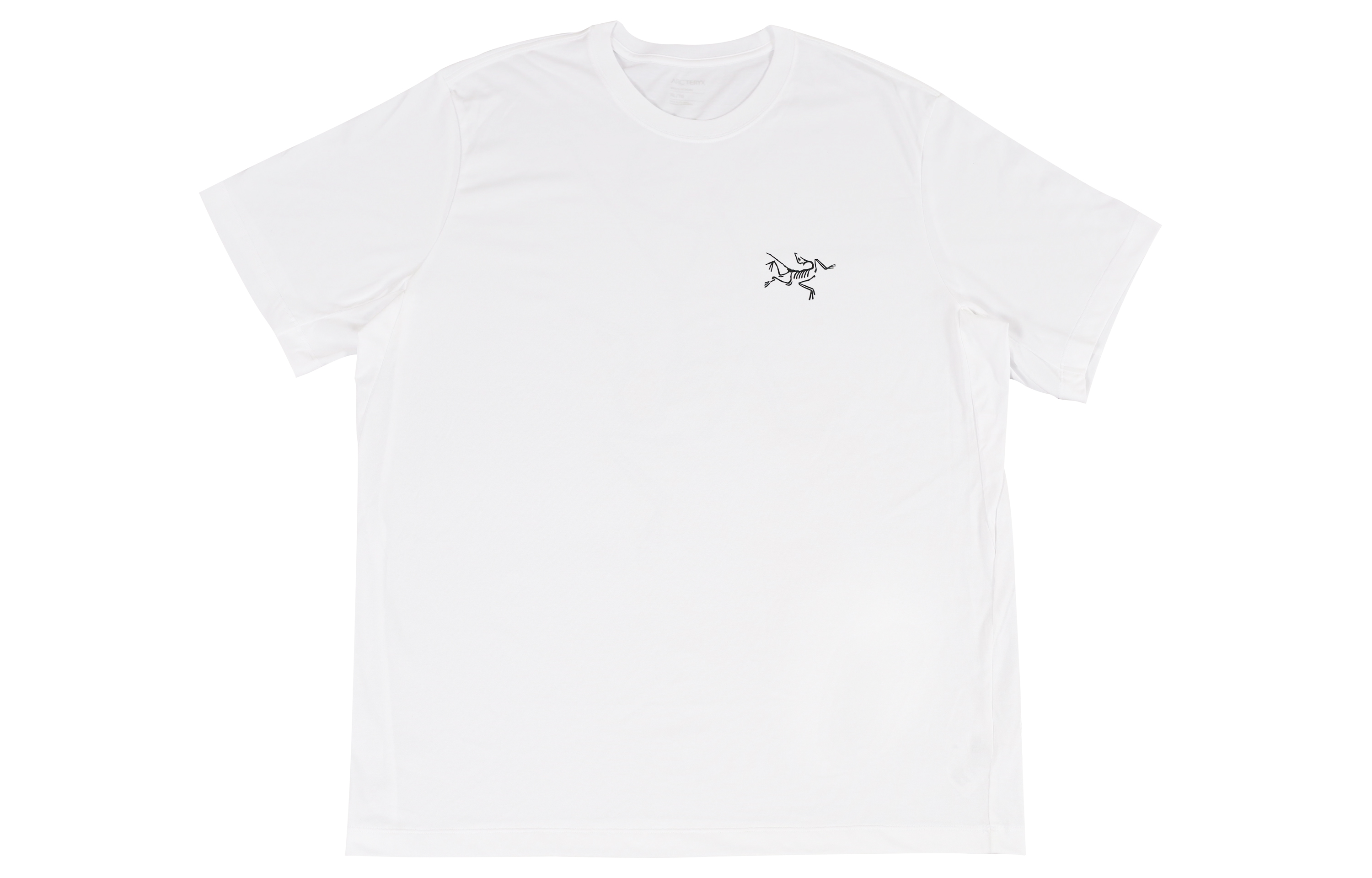 Shop 【定制款】始祖鸟中国风复古中性白色LOGO图案T恤。 X000007747(Group-A