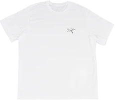 Shop 【定製穿搭】始祖鳥中式復古款中性白色Logo印花T恤。 X000007747(Group-A