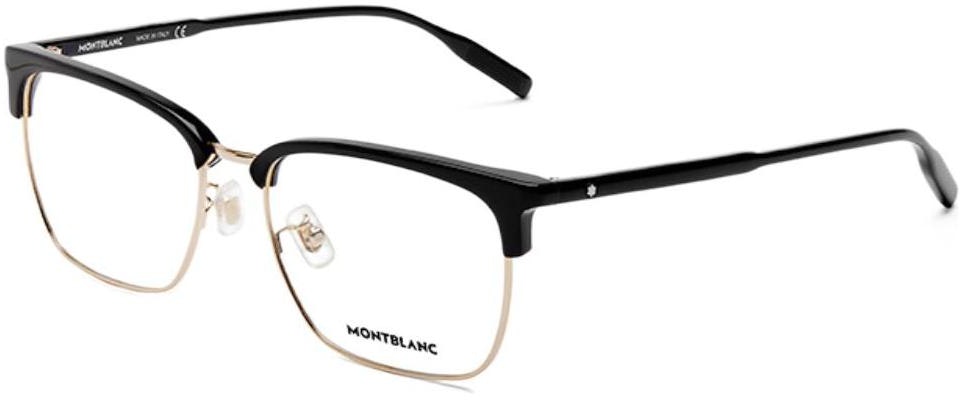 【カスタマイズ可能】MONTBLANC ユニセックス メタルブロウライン 眼鏡フレーム MB0199OA-159833-006 Buy 【カスタマイズ可能】MONTBLANC ユニセックス メタルブロウライン 眼鏡フレーム MB0199OA-159833-006