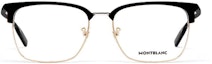 Lookbook 【カスタマイズ可能】MONTBLANC ユニセックス メタルブロウライン 眼鏡フレーム MB0199OA-159833-006