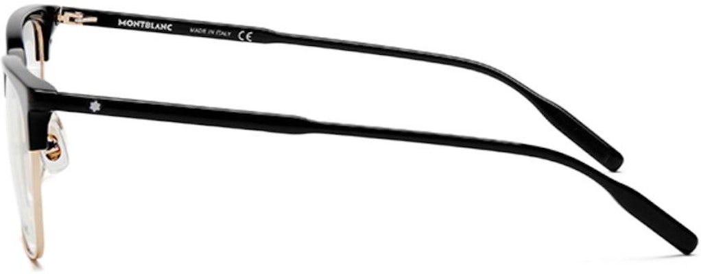 【カスタマイズ可能】MONTBLANC ユニセックス メタルブロウライン 眼鏡フレーム MB0199OA-159833-006 Shop 【カスタマイズ可能】MONTBLANC ユニセックス メタルブロウライン 眼鏡フレーム MB0199OA-159833-006