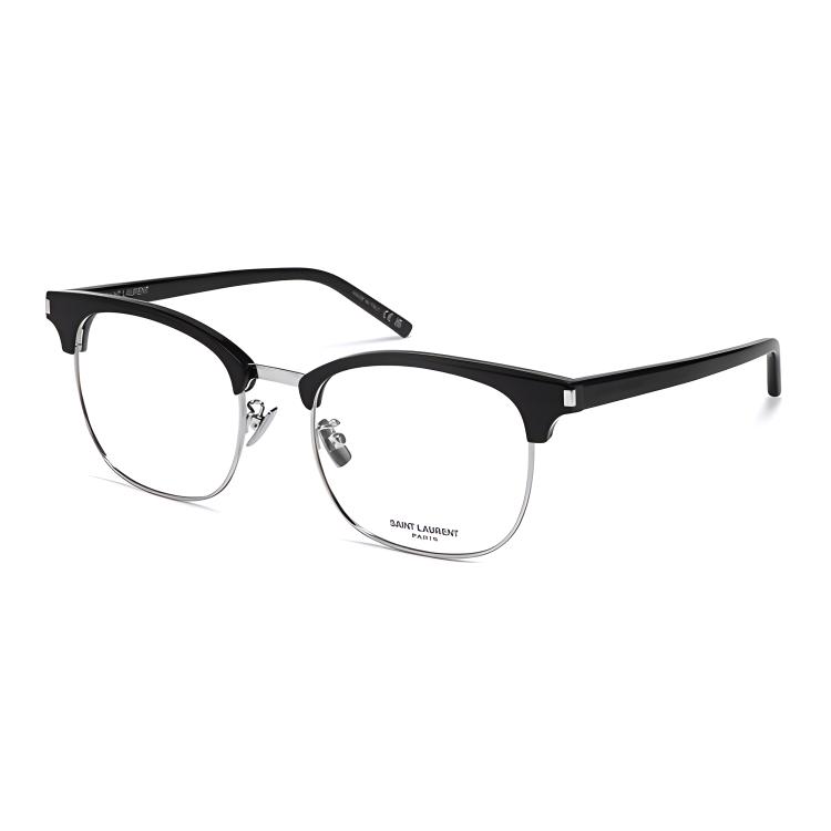 [Degree Compatible] SAINT LAURENT Classic Square Optical Eyewear Unisex Couple Style SL-104/F