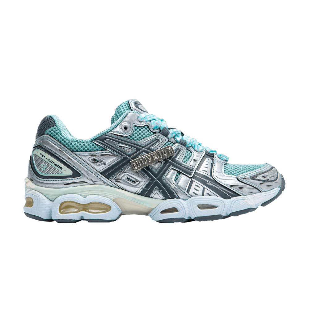 (di)vision x ASICS Gel Nimbus 9 'Crafts For Mind - Checked Turquoise' DI-NIMBUS9-7