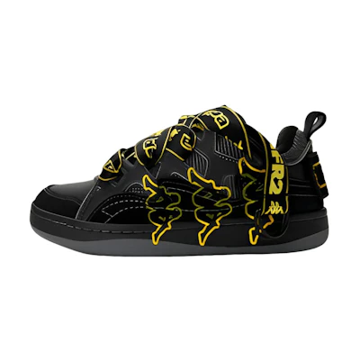 Kappa #FR2 Low-Top Sneaker 'Black Yellow'