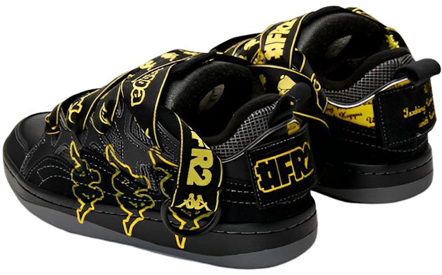 Kappa #FR2 x Sepatu Low-Top 'Hitam Kuning' KPCFECS84C-990 Lookbook Kappa #FR2 x Sepatu Low-Top 'Hitam Kuning' KPCFECS84C-990