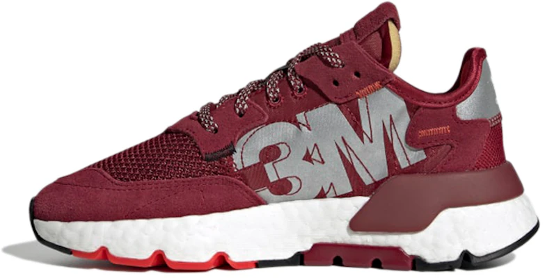 (小童款) 3M x 阿迪达斯 Nite Jogger '酒红色' EF9215 Buy (小童款) 3M x 阿迪达斯 Nite Jogger '酒红色' EF9215