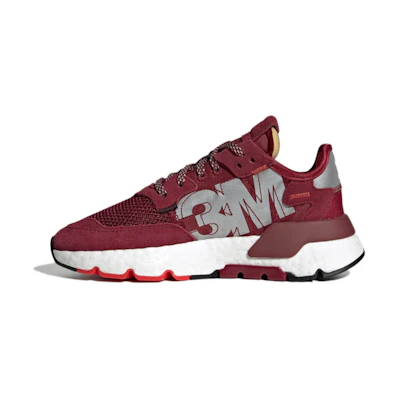 (GS) 3M adidas Nite Jogger 'Burgundy'