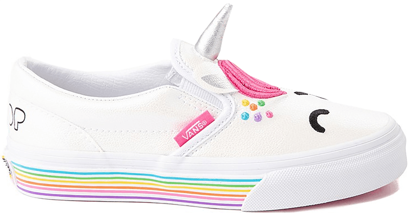 (Grade School)  Vans Classic Slip-On Flour Shop Unicorn