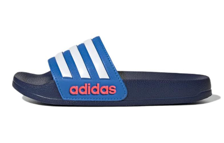 Buy (Sekolah Dasar) adidas Adilette Shower Slides 'Biru Tua Putih' GW0340