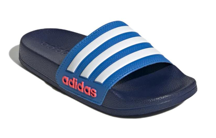 Lookbook (Sekolah Dasar) adidas Adilette Shower Slides 'Biru Tua Putih' GW0340