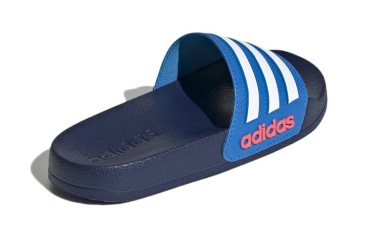 Shop (Sekolah Dasar) adidas Adilette Shower Slides 'Biru Tua Putih' GW0340