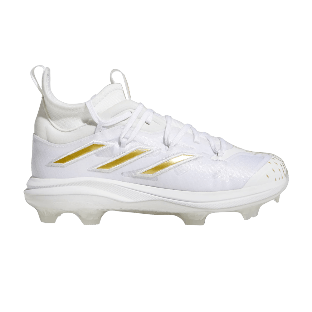 (Grade School) adidas Adizero Afterburner NWV 'White Gold Metallic' HP5497