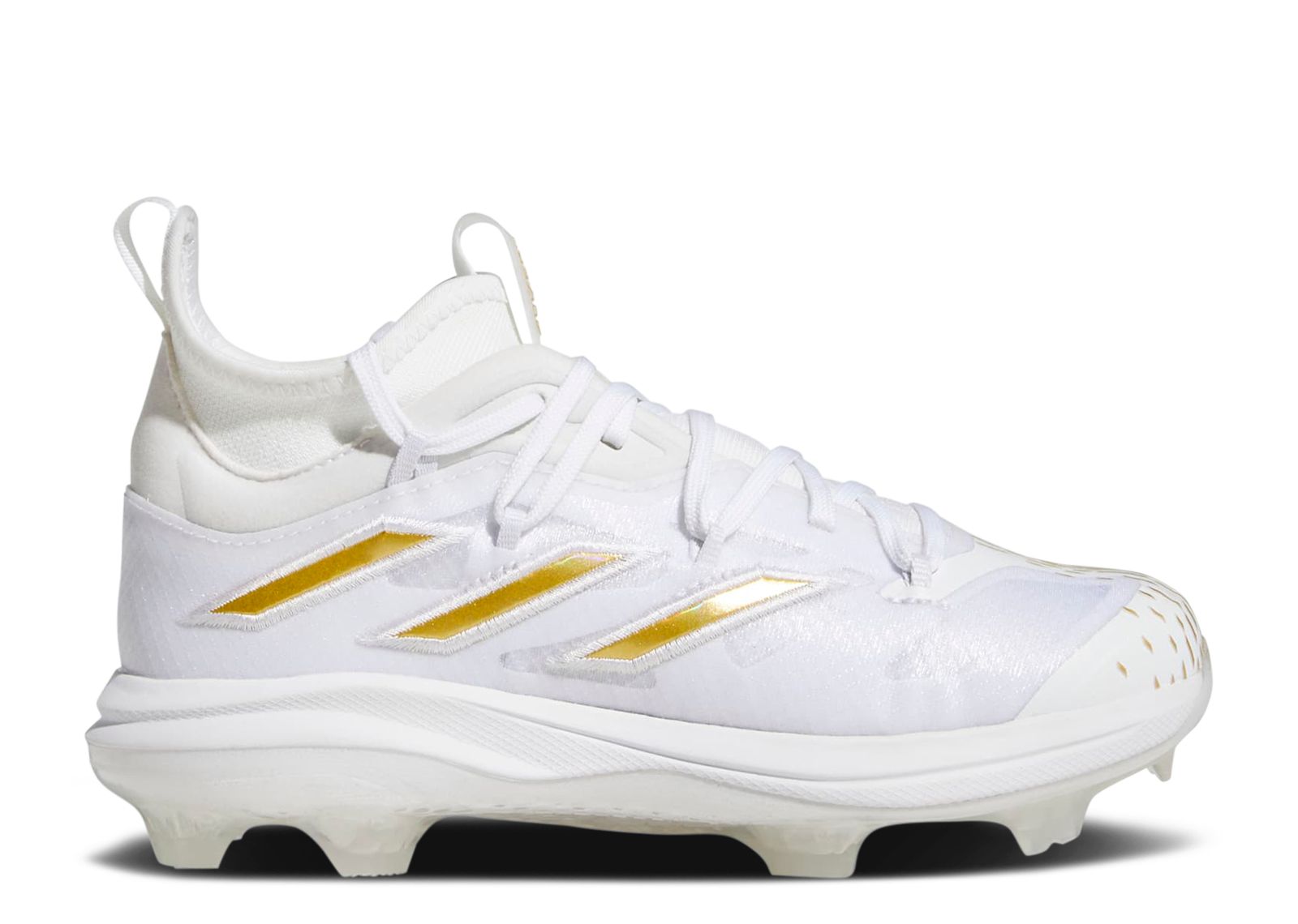 (Grade School) adidas Adizero Afterburner NWV 'White Gold Metallic' HP5497