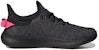 (Kanak-Kanak) adidas Cloudfoam Pure Big Kid 'Hitam Lucid Pink' IG2427