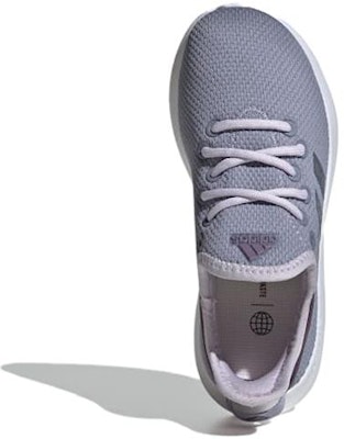 (Grade School) adidas Cloudfoam Pure Big Kid 'Silver Violet Glitter' IG2422 Lookbook (Grade School) adidas Cloudfoam Pure Big Kid 'Silver Violet Glitter' IG2422