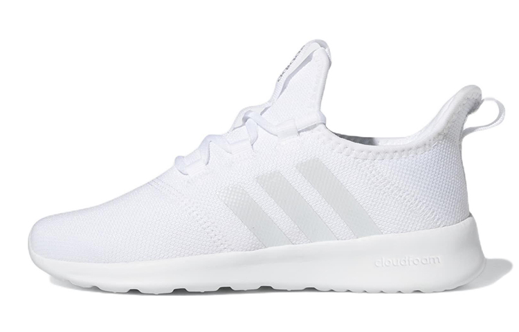 (Grade School) adidas Cloudfoam Pure Slip-On 'Cloud White Silver Metallic' GY6590