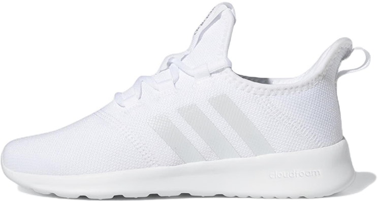 (Grade School) adidas Cloudfoam Pure Slip-On 'Cloud White Silver Metallic' GY6590 Buy (Grade School) adidas Cloudfoam Pure Slip-On 'Cloud White Silver Metallic' GY6590
