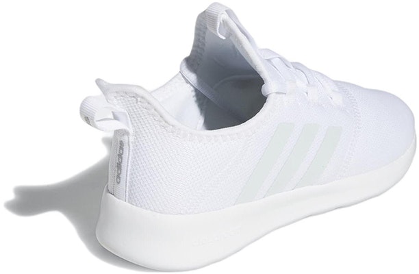 (Grade School) adidas Cloudfoam Pure Slip-On 'Cloud White Silver Metallic' GY6590 Shop (Grade School) adidas Cloudfoam Pure Slip-On 'Cloud White Silver Metallic' GY6590