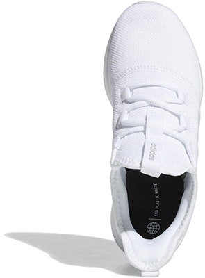 (Grade School) adidas Cloudfoam Pure Slip-On 'Cloud White Silver Metallic' GY6590 Purchase (Grade School) adidas Cloudfoam Pure Slip-On 'Cloud White Silver Metallic' GY6590